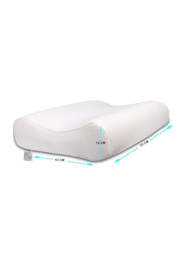 Pillowart Yüksek Boyun Destekli %100 Visco Ortopedik Yastık