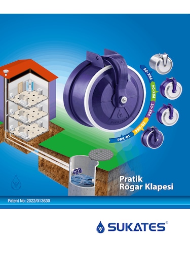 150'lik Atık Su Rögar Klapesi - Pis Su Çekvalf Q150