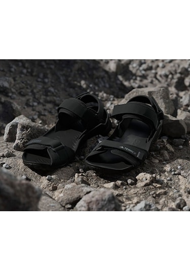 Adidas Terrex Hydroterra Erkek Outdoor Sandaleti Jq2231 Siyah Siyah