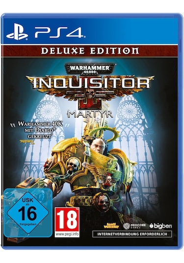 Warhammer 40.000 - Inquisitor Martyr Deluxe Edition Ps4 Cd Oyun Tehşir