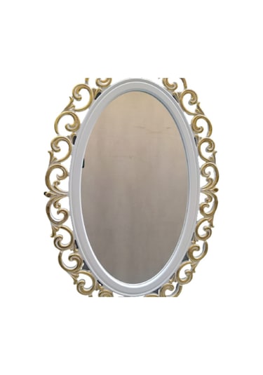 Ayna-Dresuar Motifli Model Parlak Gold Renk Kayın Torna Kutu Içi(486072426) Altın