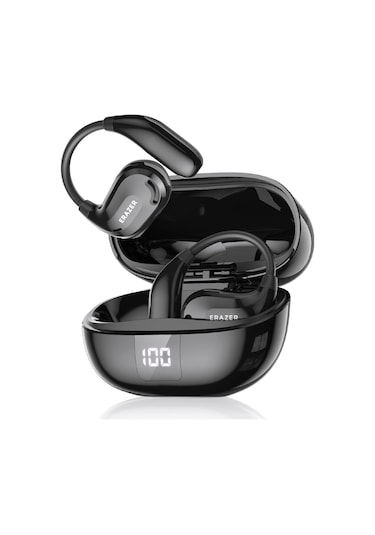 Shineyee Xt66pro Açık Kulaklı Aı Çeviri Kulaklığı - 135 Dil Gerçek Zamanlı Çeviri, 50 Saat Pil Süresi, Bluetooth 5.4, Gri Renk