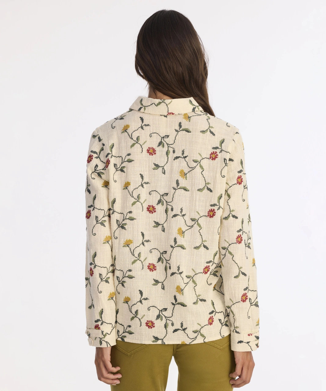 Yargıcı Regular Gömlek Yaka Uzun Kol Gömlek 25kkgm6009x 368 Ekru