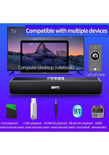 Butu Yındıao A36 ABS Masaüstü Bluetooth Hoparlör