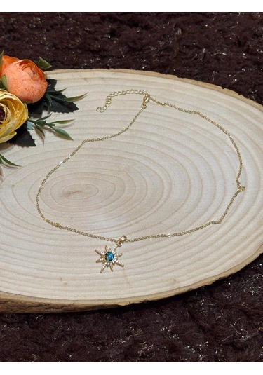 Kuzey Yıldızı Kolye Mavi