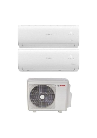 Bosch Multi Split İnverter Klima 27000 Btu 1 Dış + 2 İç Ünite 12000 + 12000 Btu