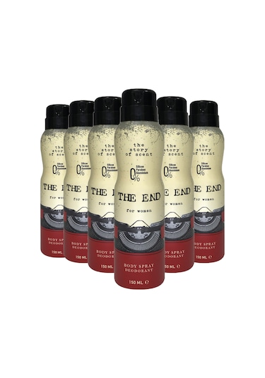 The End Kadın Deodorant 6 x 150 ML
