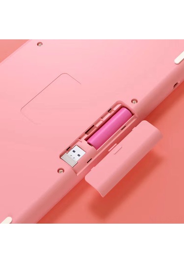 Jeemson 86 Tuşlu Klasik Dairesel Anahtar 2.4g Kablosuz Klavye-fare Seti, 10m Menzil, 5000w Tuş Ömrü, Bilgisayar Ve Tv Uyumlu, Plug & Play, Siyah Diğer