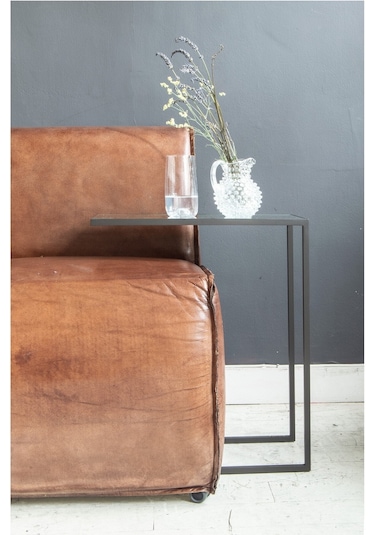 Bianca Siyah Metal C Sehpa