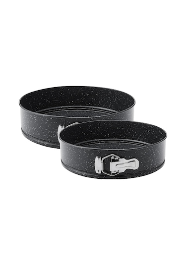 Emsan Circle Kelepçeli Kek Kalıbı Seti 2' Li