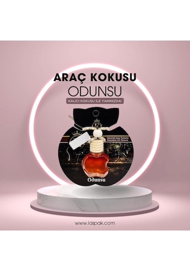 Laspak Odunsu Rahatlatıcı Ferah Uzun Kalıcı Araç Kokusu 8 Ml Odunsu Aromalı