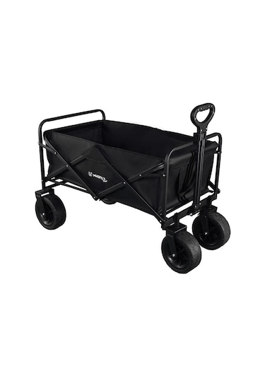 Madfox Voyager Katlanır Çok Amaçlı Yük Taşıma Arabası Vagon Siyah Siyah