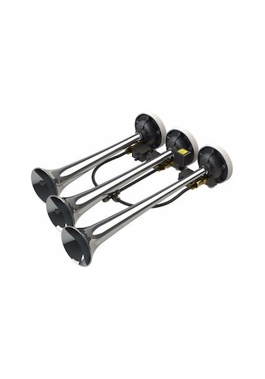 Aempart Havalı Korna 3 Borulu Marco Tip 12v Arap Aem12 1010
