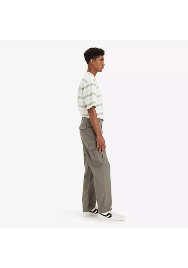 Levi's Erkek Straight Fit Haki Kargo Pantolon - A7364-0002