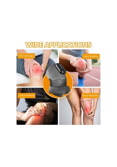 Willowhaven Diz Masaj Aleti, 3 Sıcaklık Ayarı, Gri, Tekli Paket Gri