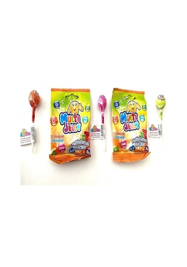 Mball Multiball Multivitaminli Lolipop 3 Adet + Jelibon 2 Adet