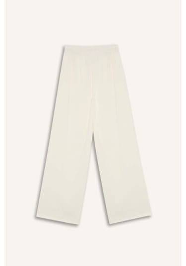 Defacto Regular Fit Esnek Belli Plaj Pantolonu-fall İn Love E1172ax25smwt16 Beyaz