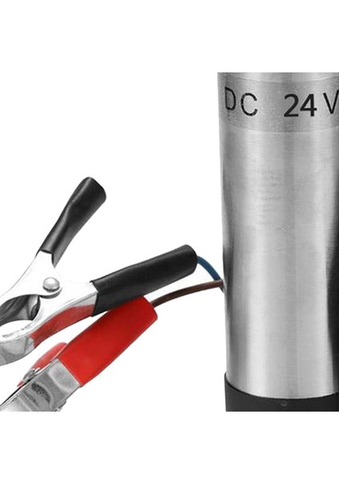Homyl 38mm Dizel Pompa Su Yağı Yakıt Transferi Gümüş-24v