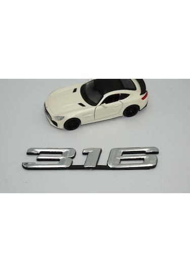 Bmw 316 Bagaj Krom Abs 3M 3D Yazı Logo