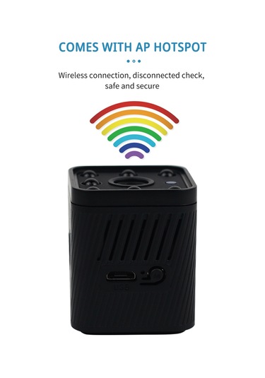 Xindoker Bk04 Kablosuz İki Yönlü Sesli Konuşma Kameralı - 1080p Hd Video, 128g Tf Kart Desteği, 360 Döner Tabanlı Mini Güvenlik Kamerası