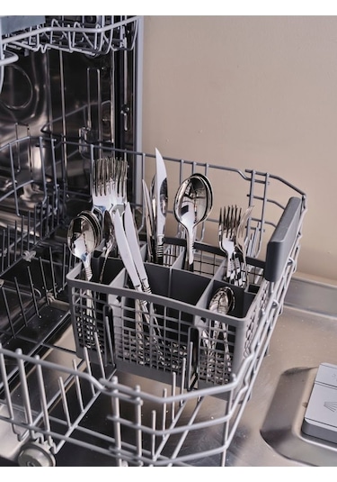 Karaca  Elegance Nil Platin 12 Kişilik 84 Parça Çatal Kaşık Bıçak Takımı