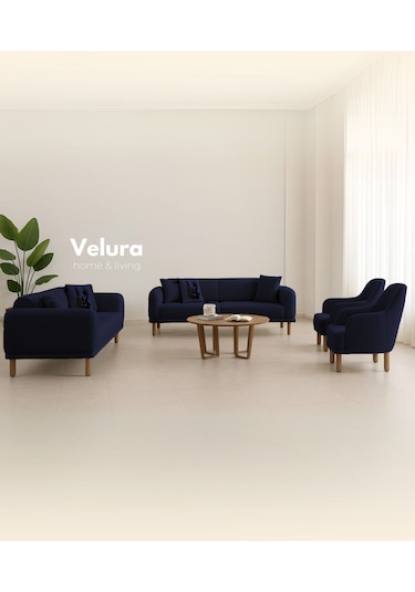 Lara Berjer & Tekli Koltuk - Lacivert Lacivert