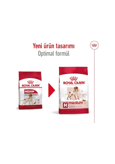 Royal Canin Medium Adult Orta Irk Yetişkin Köpek Maması 15 KG