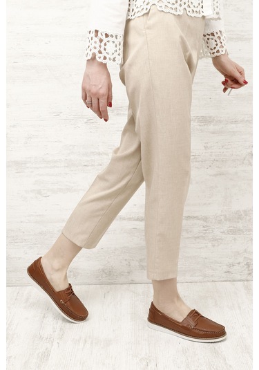 Gönderi R Taba Antik Bağcıklı Hakiki Deri Comfort Ayakkabı taba