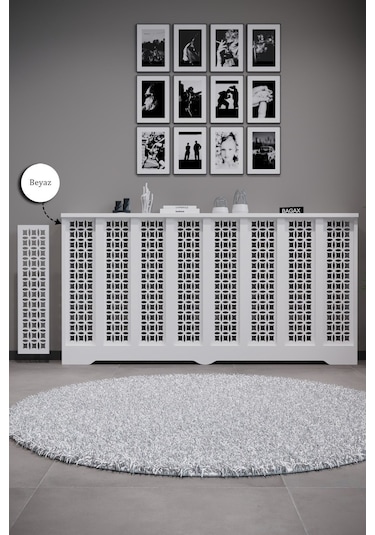 Ayasofya Model Beyaz Renk 156 CM Petek Kaplama Dresuar Çok Renkli