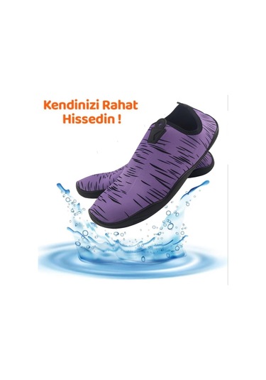 Plaj Ve Deniz Ayakkabısı su Sporu Lila