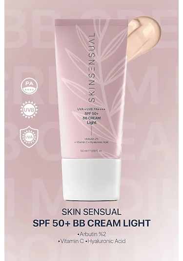 Skin Sensual Bb Krem Light 50 Spf Uva/uvb Pa++++ Leke Oluşu