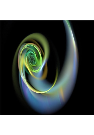 Radyal Renkli Tasarımlar Doğal Taş Bardak Altlığı 4'lü Set - Natural Stone Coasters - Taş Çok Renkli