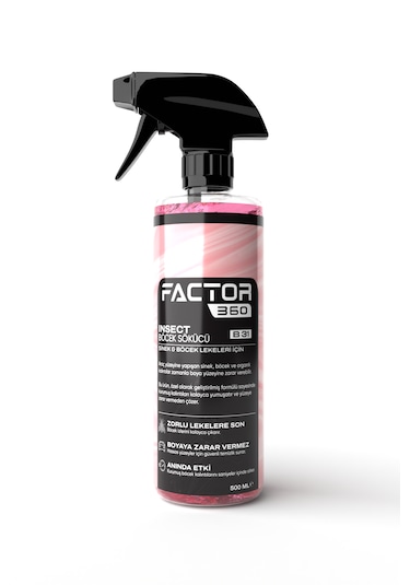 Factor 360 Insect Otomobil Sinek Böcek Temizleyici 500 Ml