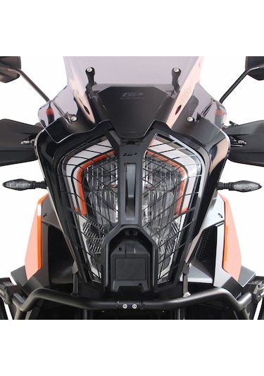 GP Kompozit KTM 1290 Super Adventure S/R 2021-2024 Uyumlu Far Koruma Siyah