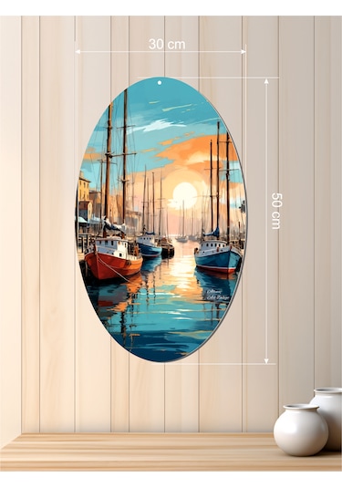 30x50 Cm Uv Baskılı Özgün Mdf Tablo V4
