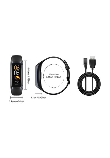 Suntek 1.7" Su Geçirmez Akıllı Saat (İthalatçı Garantili)