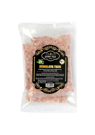 Şifay Tuz Sofrada Öğütme Himalaya Tuzu Pembe 1 KG
