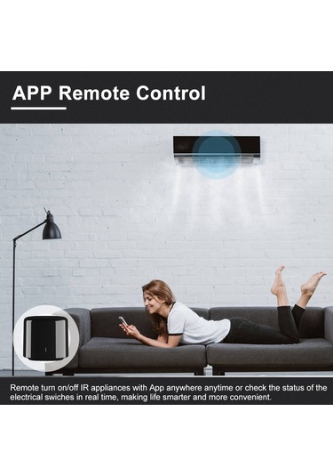 Teltree Broadlink Rm4c Mini Akıllı Kızılötesi Uzaktan Kumanda - Tv, Klima Ve Daha Fazlasını Wifi İle Kontrol Edin