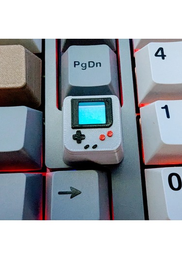 Retro Game Konsolu Keycap 2'li Set Mekanik Klavye Uyumlu Oy