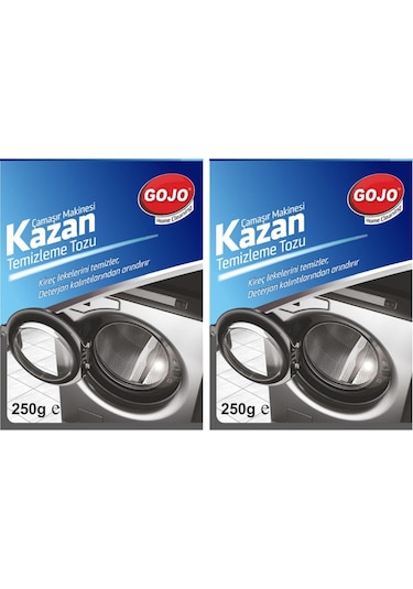 Gojo Çamaşır Makinesi Kazan Temizleme Tozu 2 x 250 G