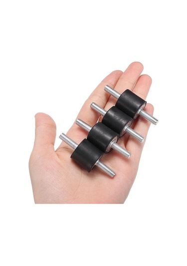 Suntek 4 Adet Kauçuk Montaj Amortisörü Bağlar Otomobil Su 30mmx30mm-m8