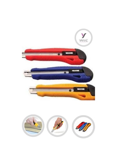 Yayke Maket Bıçağı Geniş Metal Ağızlı Falçata (650 Gr)