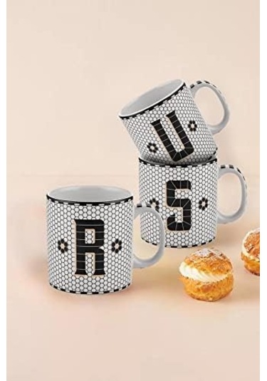 Monogram Kupa U Açık Ahşap