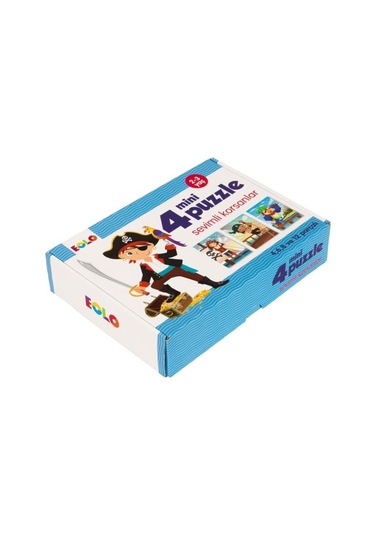 Eolo Sevimli Korsanlar 4 Mini Puzzle