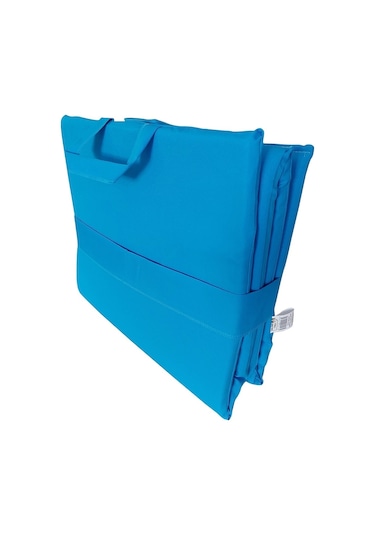 Mirzademarket Mirzade Plaj Minderi Çanta Katlanır Su Geçirmez-Turkuaz Mavi