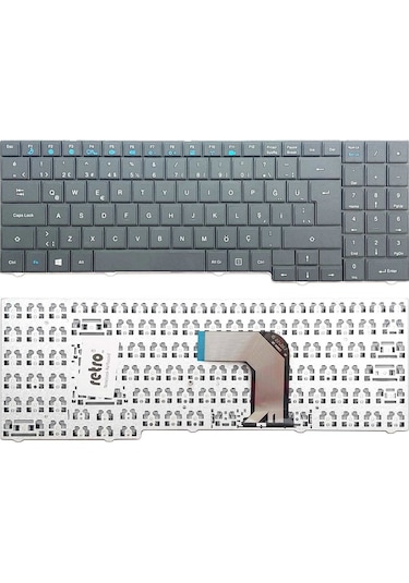 Vestel Onyx Mb51 İle Uyumlu Notebook Klavyesi - Siyah - Tr