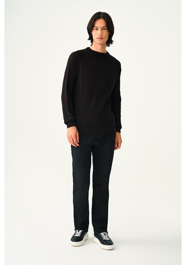 Loft Erkek Kazak Siyah