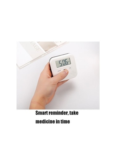 Tongxida Bosphorusboutique Zamanlama Taşınabilir Sones Mavi Kutusu Kutusu İlaç Depolama Akıllı Bc Mavi Mavi