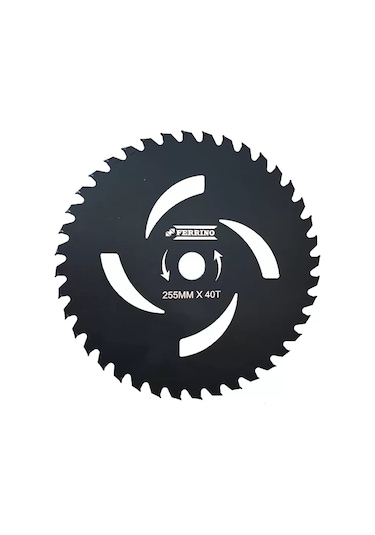 Ferrino Motorlu Tırpan 4d Daire Elmas Bıçak Siyah Testere 255 Mm