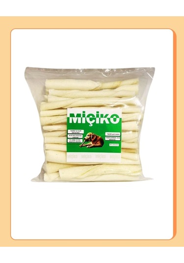 Miçiko 50li Sütlü Burgu Ödül Çubuğu Ve Çiğneme Kemiği